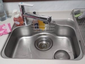 埼玉のキッチン取付け隊　お気に入り水栓を浄水器に変える方法　施工前